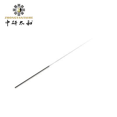 स्टेनलेस स्प्रिंग हैंडल ट्यूब के साथ 500pcs Zhongyan Taihe डिस्पोजेबल एक्यूपंक्चर सुई