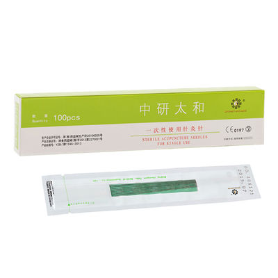थोक डिस्पोजेबल एक्यूपंक्चर सुइयां 13mm-75mm