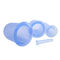 बॉडी रिलैक्सेशन के लिए 6 पीसीएस बॉडी फेशियल कपिंग मसाज सिलिकॉन कप आईएसओ: