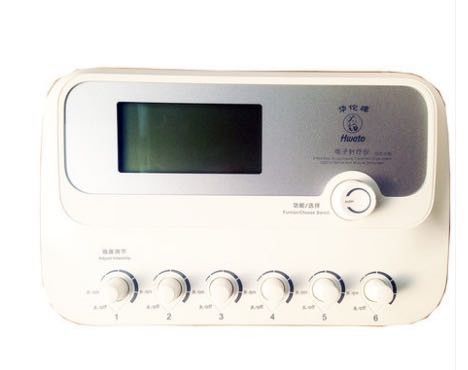 बैटरी संचालित इलेक्ट्रॉनिक एक्यूपंक्चर उपचार उपकरण एक्यूपंक्चर चिकित्सा और मांसपेशियों के विश्राम उपचार के लिए सफेद उपकरण