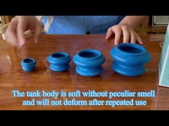 प्राकृतिक सिलिका जेल रबर कपिंग चीनी चिकित्सा स्वास्थ्य फिटनेस मालिश चिकित्सा