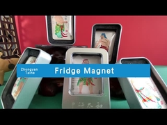 3डी कस्टम रेफ्रिजरेटर चुंबक, क्रिस्टल ग्लास स्मृति चिन्ह फ्रिज चुंबक